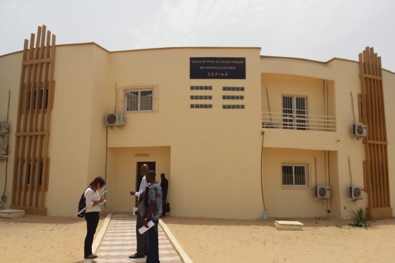 Visite du CEPIAD – Centre de Prise en charge Intégré des Addictions à Dakar