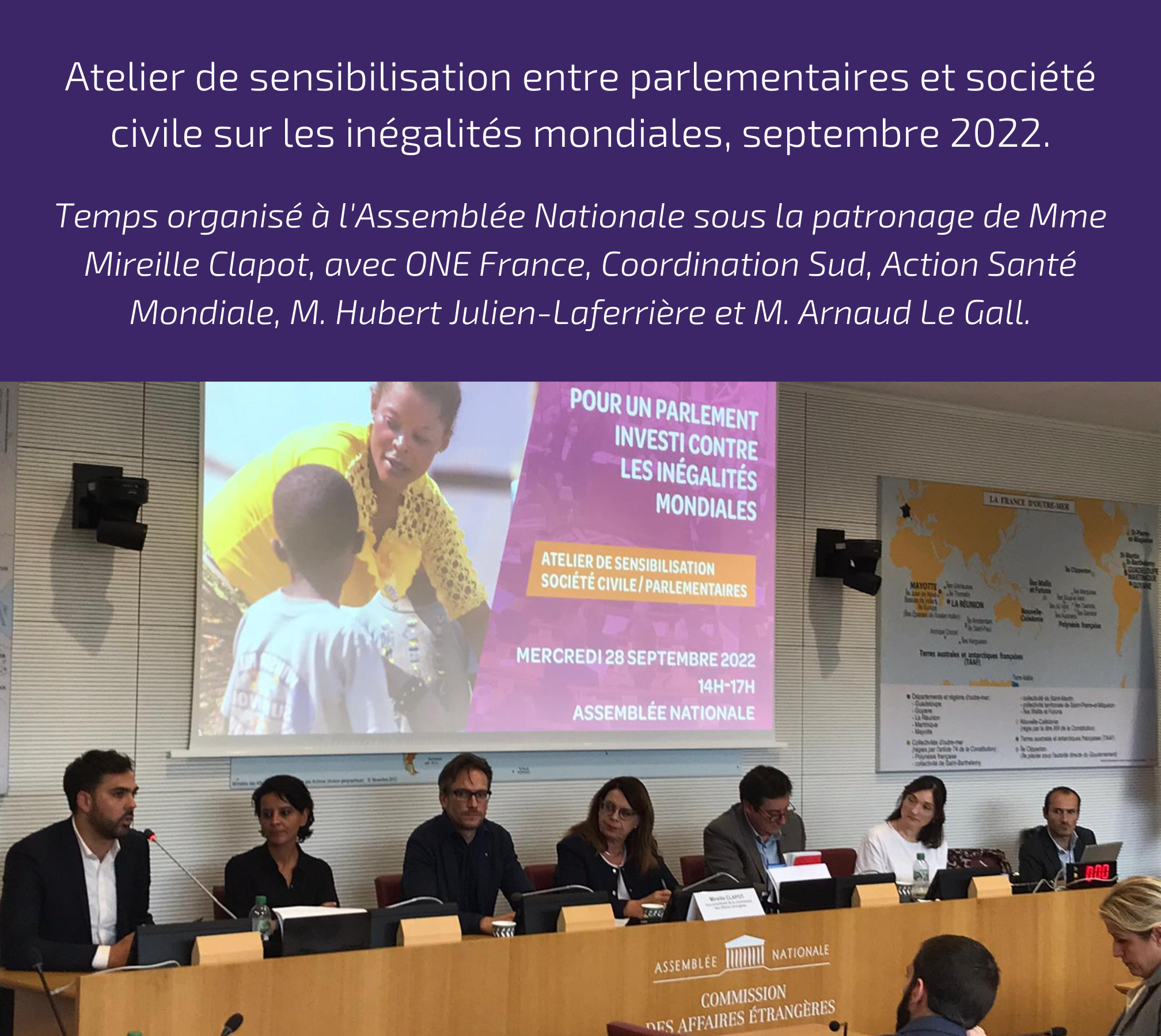 Atelier de sensibilisation sept 2022