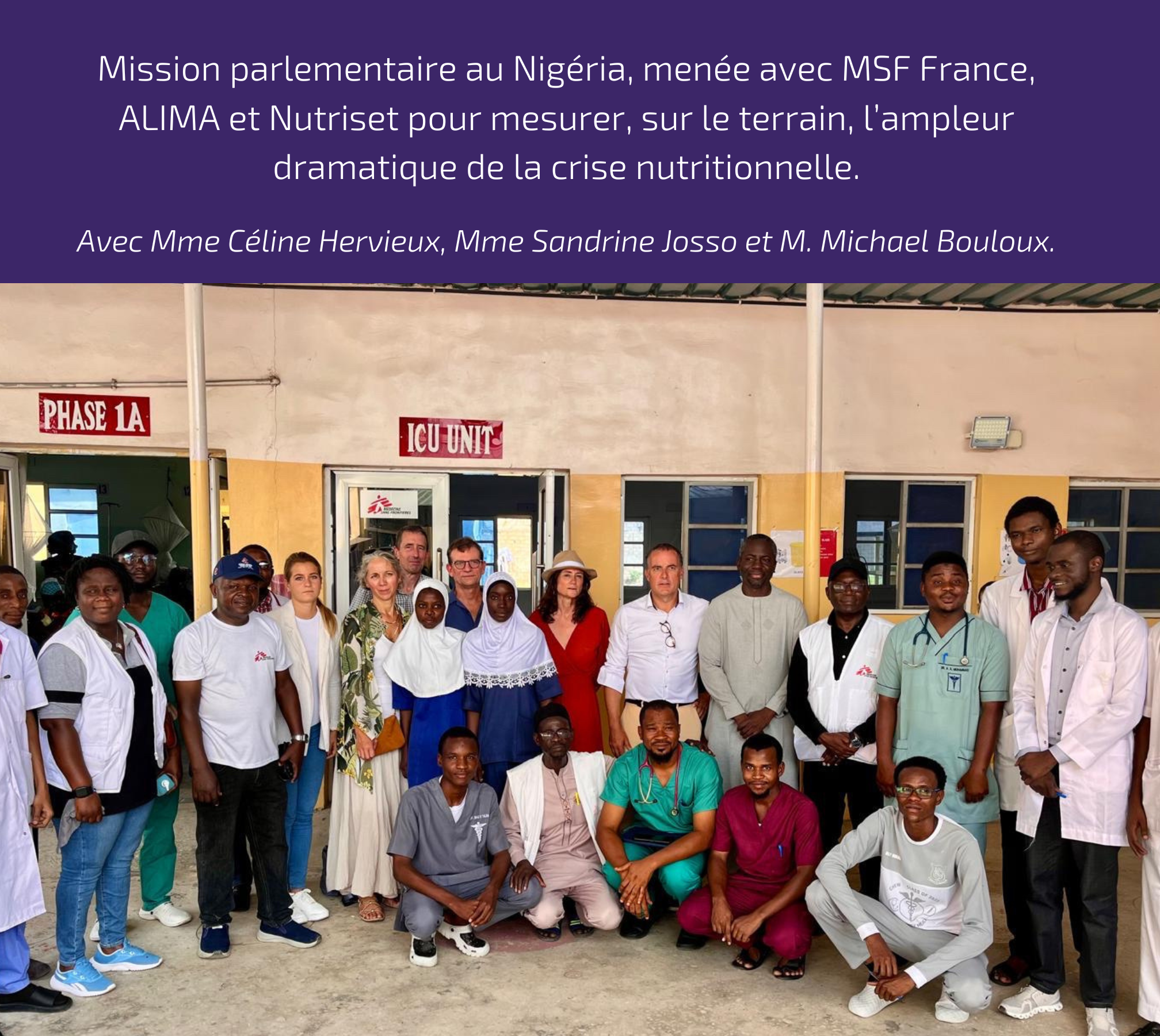 Délégation Nigeria septembre 2025