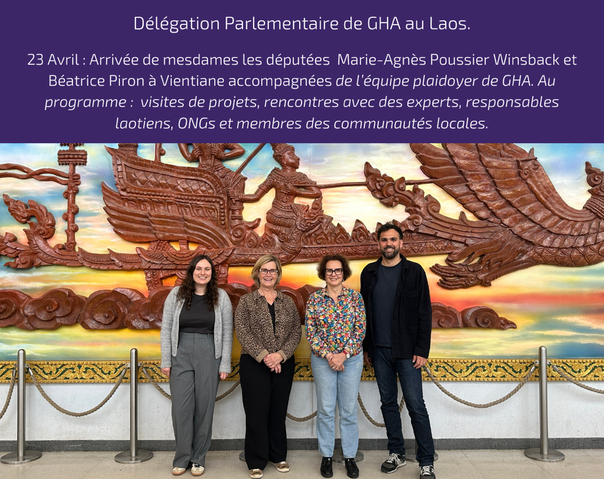 Délégation parlementaire GHA Laos
