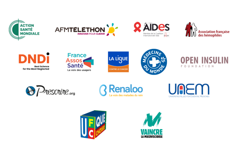 Communiqué de presse : 14 associations publient une ordonnance pour garantir l’accès et maîtriser les prix des médicaments