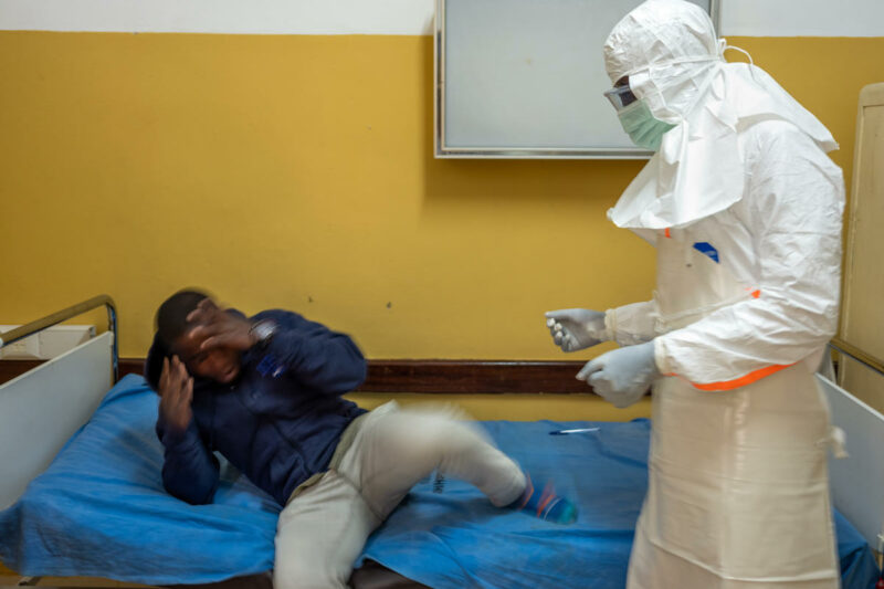 Visite du premier centre d’accueil dédié à la tuberculose pour la communauté minière