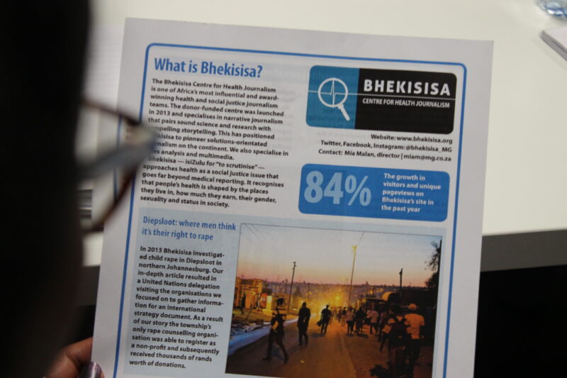 Zoom sur la revue Bhekisisa